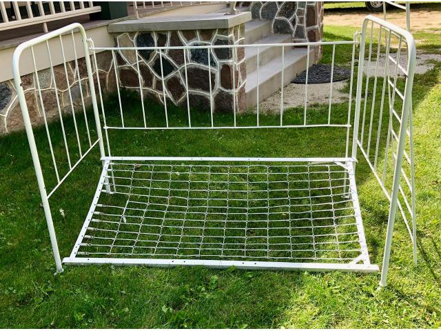 Vintage Wrought Iron Crib In Mukwonago Waukesha County Wisconsin