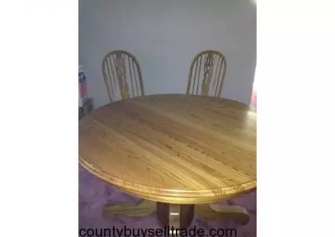 Family Table and 4 Chairs